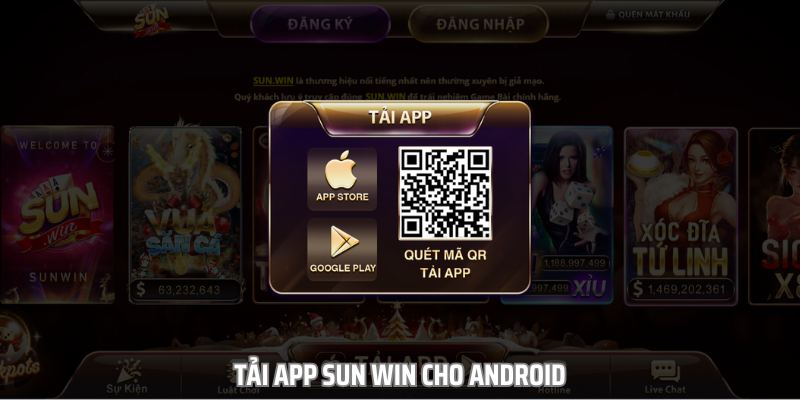 Tải app Sun win cho Android